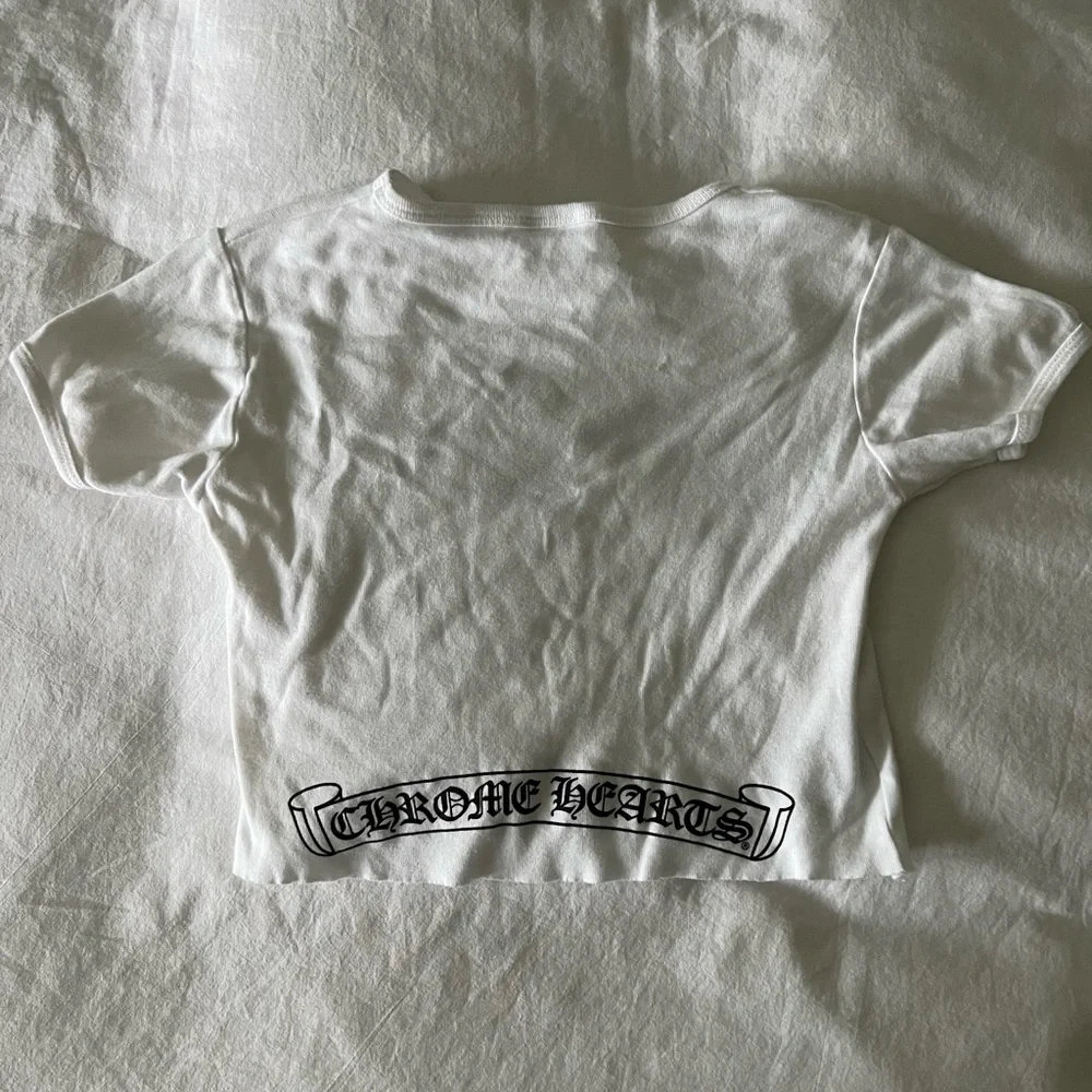Chrome Hearts | Tops | Chrome Hearts Crop Top | Poshmark